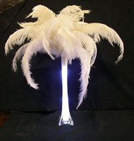 Feather Eiffel Light Vase			