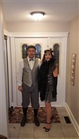 1920s Flapper & News Boy			