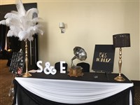 1920s Reception Decor			